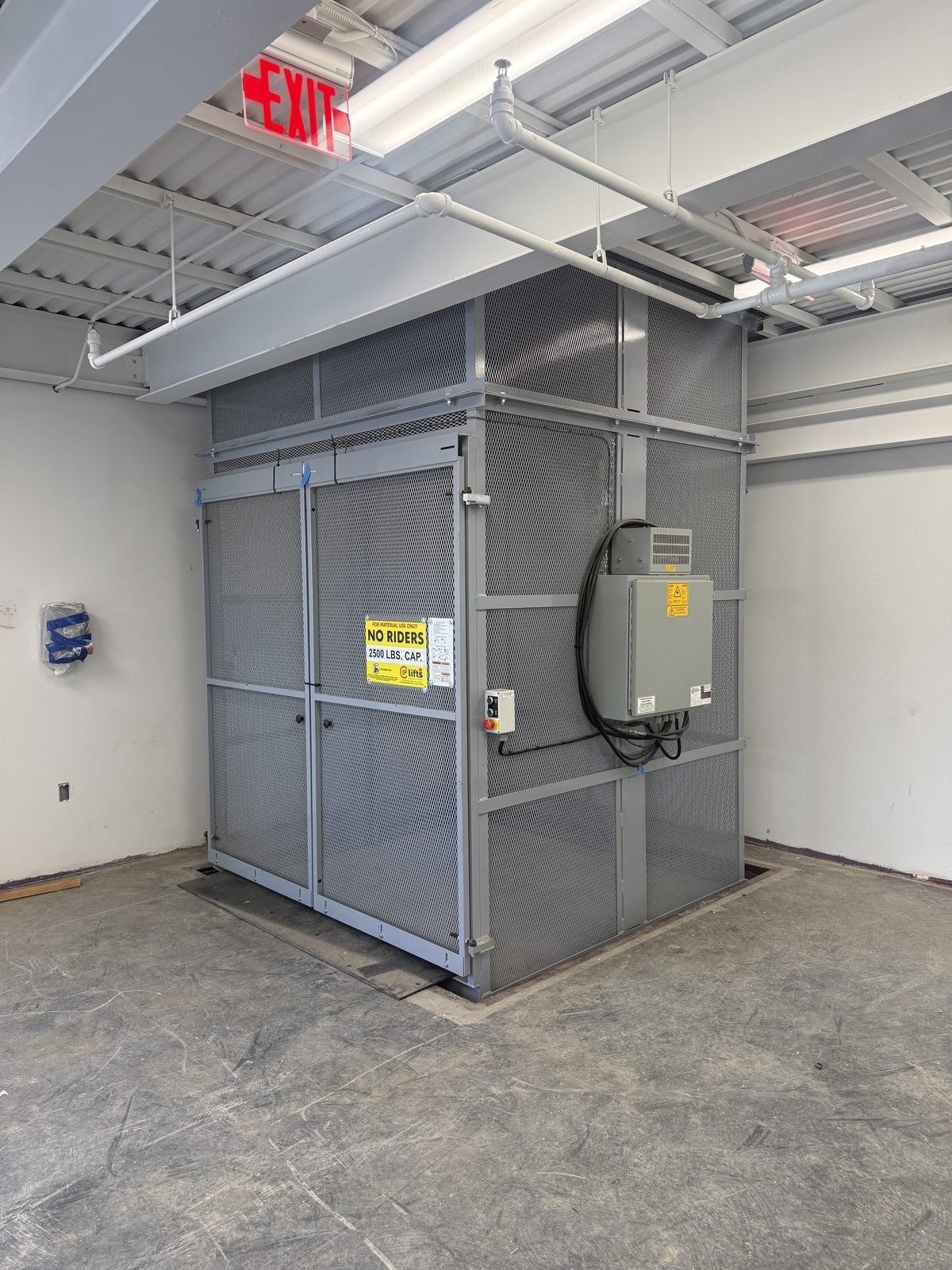 VRC lift system installation